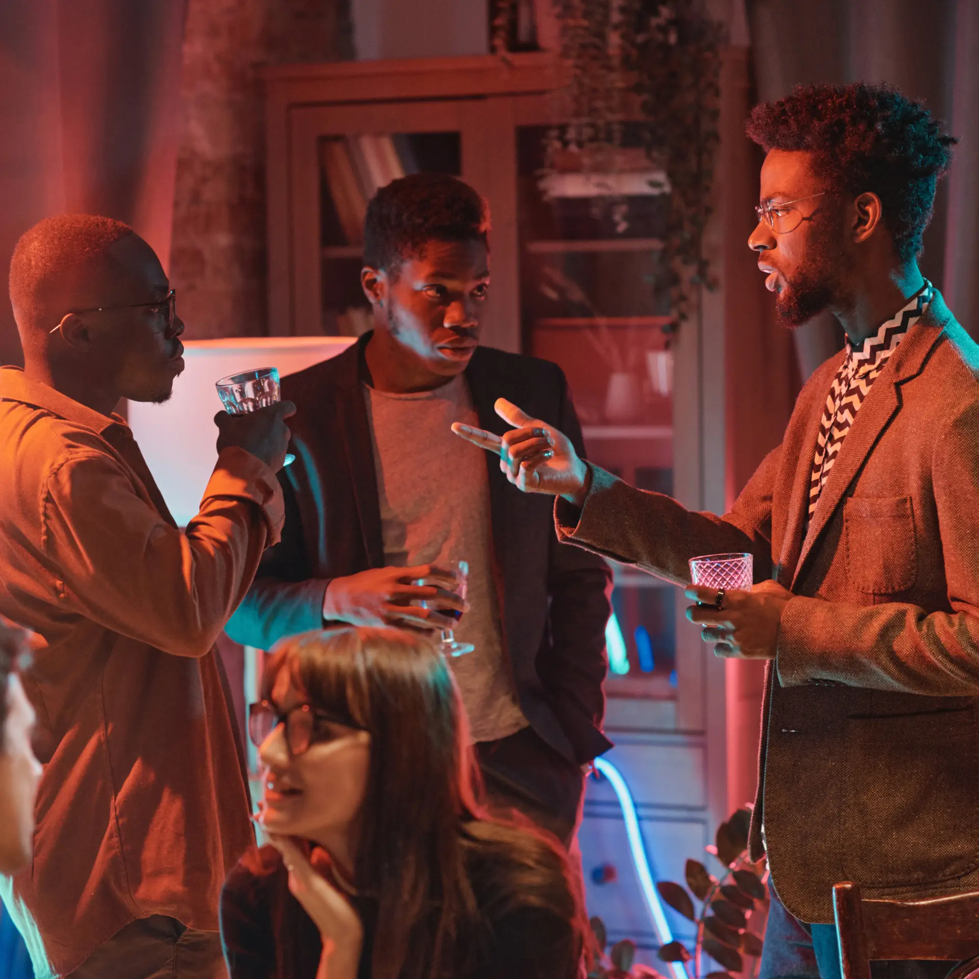 Professionals in conversation at a DONE networking gathering